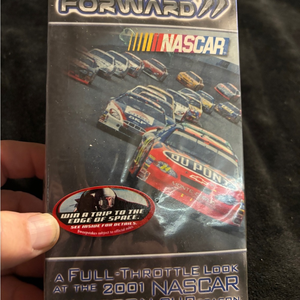 NASCAR Racing Fast Forward of the 2001 NASCAR Winston VHS New Factory …